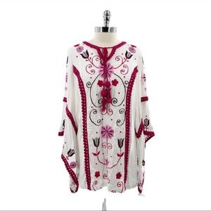 NWT Fillyboo Cactus Jam Folk Boho Mini Dress Sz Sm